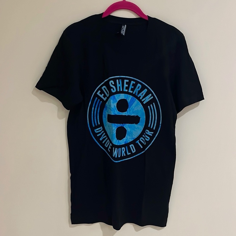 Ed Sheeran Divide World Tour 2017 concert t-shirt S